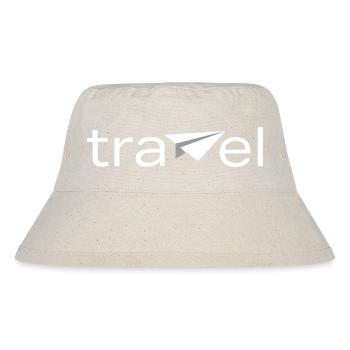 Voyage - Le motif pour tous les fans de voyage - Bob recyclé Stanley/Stella - blanc naturel - Devant
