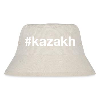 KAZAKH Kazakhstan Hashtag - Bob recyclé Stanley/Stella - blanc naturel - Devant