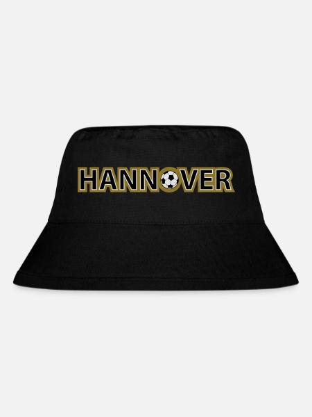 hannover - Stanley/Stella recycelter Bucket Hat - Schwarz