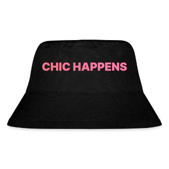 CHIC HAPPENS ROSA - Stanley/Stella Recycled Bucket Hat - black - Front