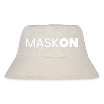 Mannheim Monnem - Stanley/Stella recycelter Bucket Hat - Naturweiß - Vorne