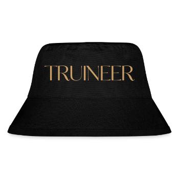 STOLZER TRUINEER - Sint-Truiden - Stanley/Stella recycelter Bucket Hat - Schwarz - Vorne