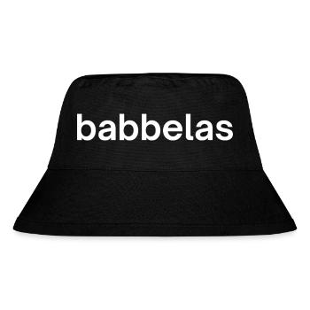 babbelas - Stanley/Stella Recycled Bucket Hat - black - Front