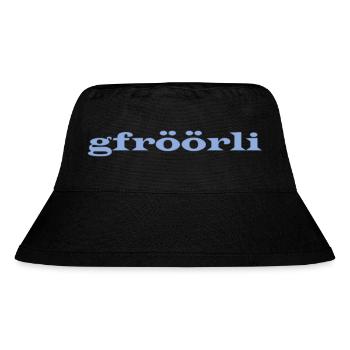 gfröörli - Bob recyclé Stanley/Stella - noir - Devant