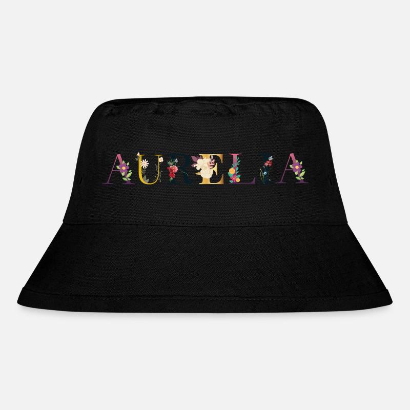 Aurelia - Stanley/Stella Recycled Bucket Hat - black
