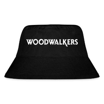 Woodwalkers Film Logo-Schriftzug - Stanley/Stella recycelter Bucket Hat - Schwarz - Vorne
