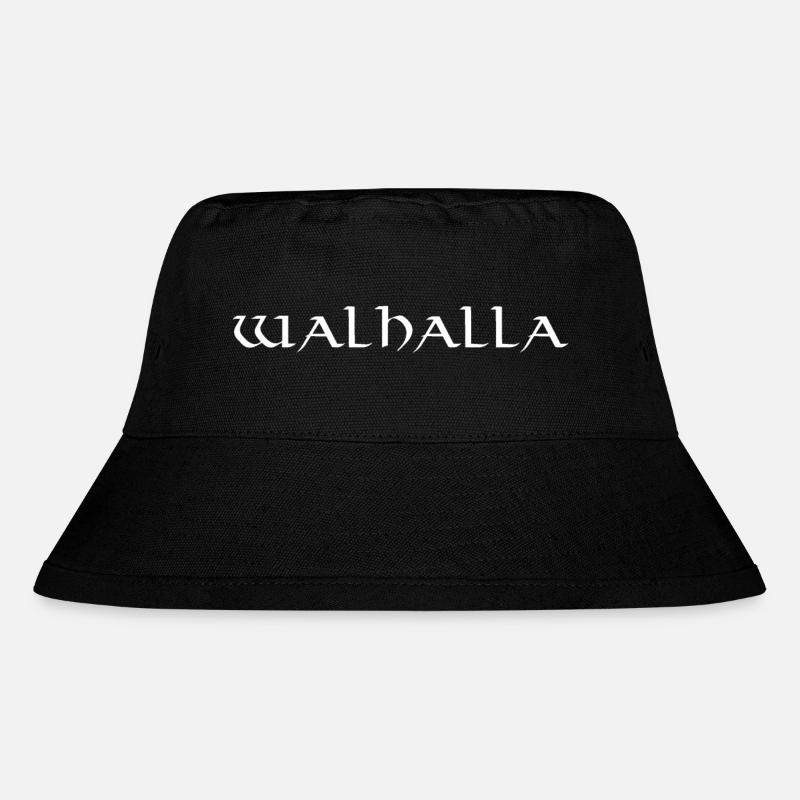 Walhalla Vikings Odin Thor Viking dieu - Bob recyclé Stanley/Stella - noir