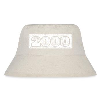 Number 2000 - Stanley/Stella Recycled Bucket Hat - natural - Front