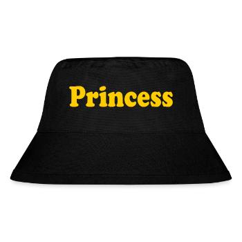 Princess - Stanley/Stella Recycled Bucket Hat - black - Front
