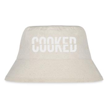 Glitch Lettering Cooked - Stanley/Stella Recycled Bucket Hat - natural - Front