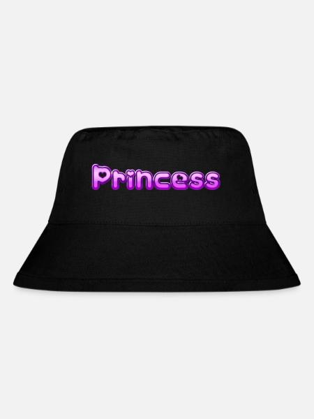 Text Princess - Stanley/Stella recycelter Bucket Hat - Schwarz