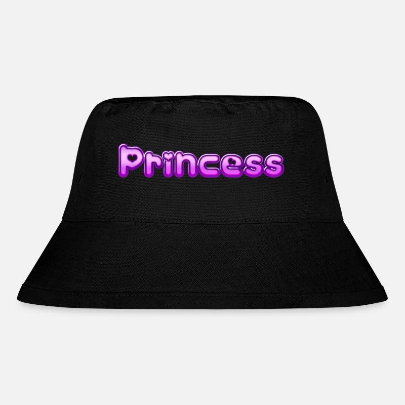 Text Princess - Stanley/Stella recycelter Bucket Hat - Schwarz