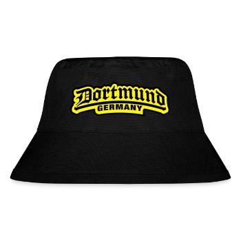 dortmund_germany_1_f2 - Stanley/Stella recycelter Bucket Hat - Schwarz - Vorne