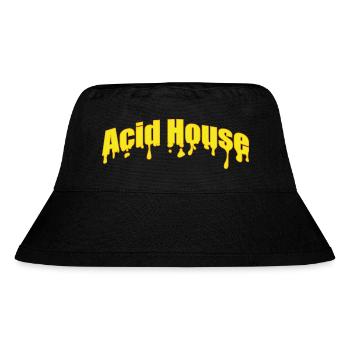 Acid House Music - Stanley/Stella Recycled Bucket Hat - black - Front