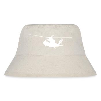 helicopter - Stanley/Stella Recycled Bucket Hat - natural - Front