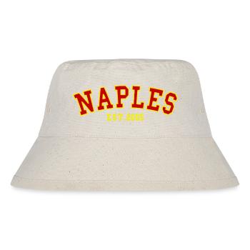 Naples Est.2005  - Stanley/Stella Recycled Bucket Hat - natural - Front
