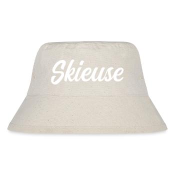 skier - Stanley/Stella Recycled Bucket Hat - natural - Front