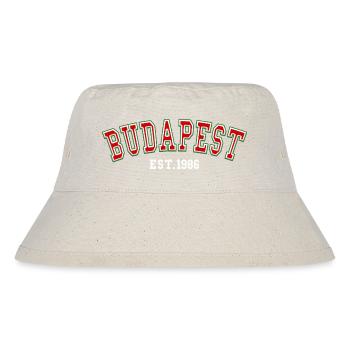 Budapest, gegründet 1986 - Stanley/Stella recycelter Bucket Hat - Naturweiß - Vorne