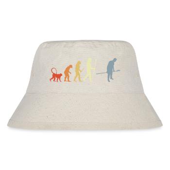 Bäcker Evolution Retro Look - Stanley/Stella recycelter Bucket Hat - Naturweiß - Vorne