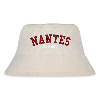 Nantes Est. 1976 - Stanley/Stella Recycled Bucket Hat - natural - Front
