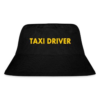 Taxi driver - Stanley/Stella Recycled Bucket Hat - black - Front
