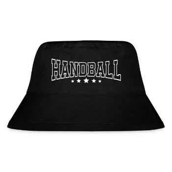 Handball Handballer - Stanley/Stella recycelter Bucket Hat - Schwarz - Vorne