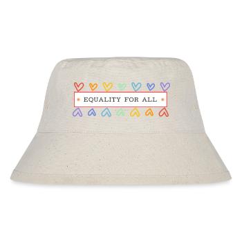 Égalité pour tous les produits dérivés de la Fierté - Bob recyclé Stanley/Stella - blanc naturel - Devant