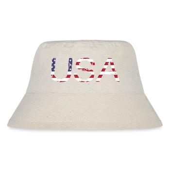 Les États-Unis aux couleurs du drapeau américain drapeau - Bob recyclé Stanley/Stella - blanc naturel - Devant
