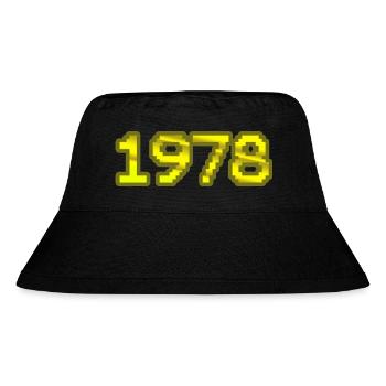 1978 - Stanley/Stella Recycled Bucket Hat - black - Front