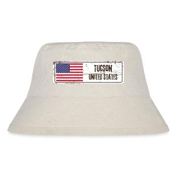 Tucson Vereinigte Staaten Amerika - Stanley/Stella recycelter Bucket Hat - Naturweiß - Vorne