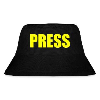 Press - Stanley/Stella Recycled Bucket Hat - black - Front