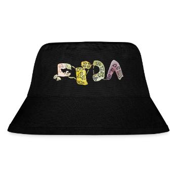 dida - Stanley/Stella recycelter Bucket Hat - Schwarz - Vorne