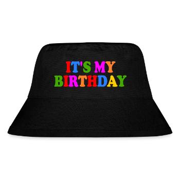 Its my birthday - Stanley/Stella Recycled Bucket Hat - black - Front