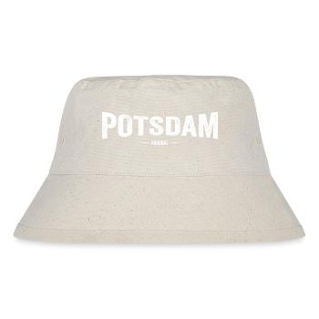 Potsdam Original - Stanley/Stella recycelter Bucket Hat - Naturweiß - Vorne