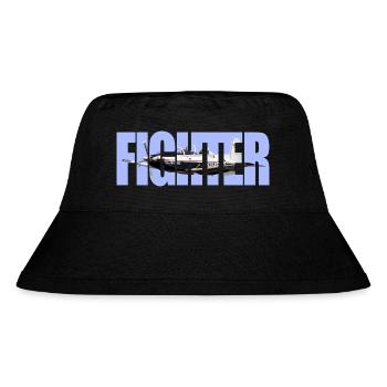 Fighter T-6 Texan - Stanley/Stella Recycled Bucket Hat - black - Front