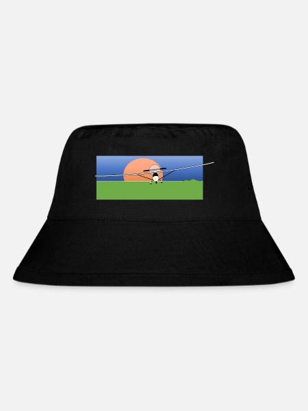 piccolo comin to you - Stanley/Stella recycelter Bucket Hat - Schwarz