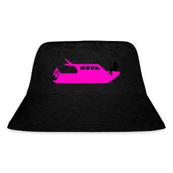 Boat - Stanley/Stella Recycled Bucket Hat - black - Front