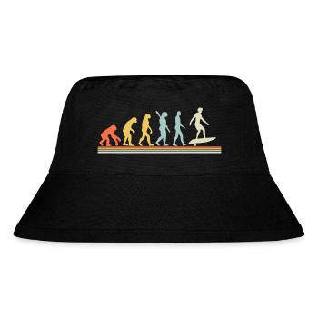 Hydrofoil Surfing Surf Surfer Hydrofoil Surfen - Stanley/Stella Recycled Bucket Hat - black - Front