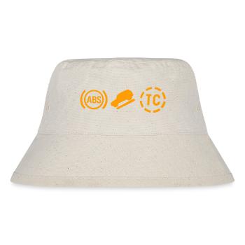 Der Club der 3 Freunde - Stanley/Stella recycelter Bucket Hat - Naturweiß - Vorne