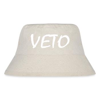 Veto - Stanley/Stella recycelter Bucket Hat - Naturweiß - Vorne