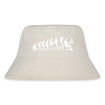Évolution du joueur – Motif humoristique du jeu - Bob recyclé Stanley/Stella - blanc naturel - Devant