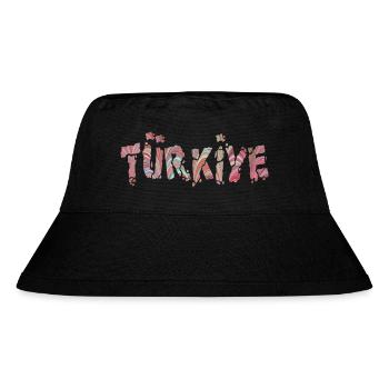 Türkiye lettering 106 - Stanley/Stella Recycled Bucket Hat - black - Front
