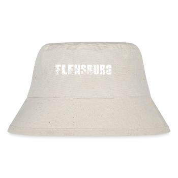 Flensburg - Stanley/Stella recycelter Bucket Hat - Naturweiß - Vorne
