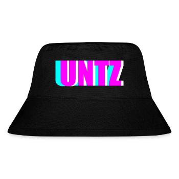 Untz Rave - Stanley/Stella recycelter Bucket Hat - Schwarz - Vorne