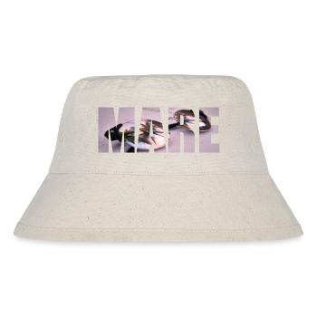 mare -Sonnebrille - Palmen - Stanley/Stella recycelter Bucket Hat - Naturweiß - Vorne