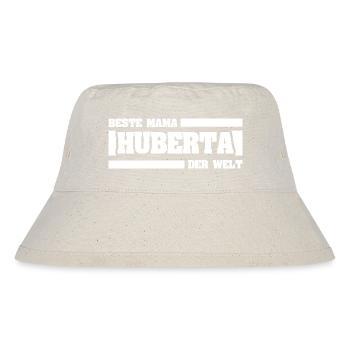 Mutter Huberta - Stanley/Stella recycelter Bucket Hat - Naturweiß - Vorne