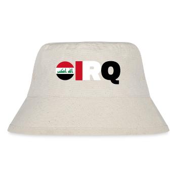 Iraq - Stanley/Stella Recycled Bucket Hat - natural - Front