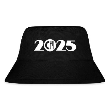 Chef 2025, Chef 2025, Restaurant 2025 - Stanley/Stella Recycled Bucket Hat - black - Front