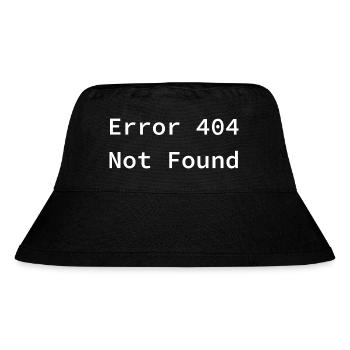 404 Not Found - Stanley/Stella Recycled Bucket Hat - black - Front