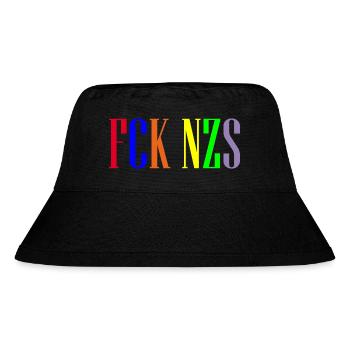FCK NZS - Stanley/Stella Recycled Bucket Hat - black - Front
